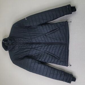 Women's Columbia Interchange Down Insulated Puffer Jacket Omni Heat Black XS